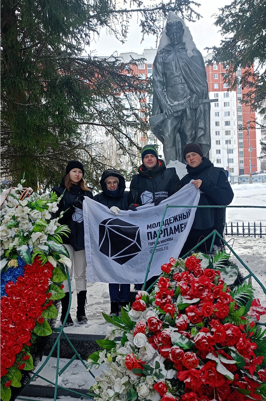 Мемориально-патронатная акция в районе Крюково