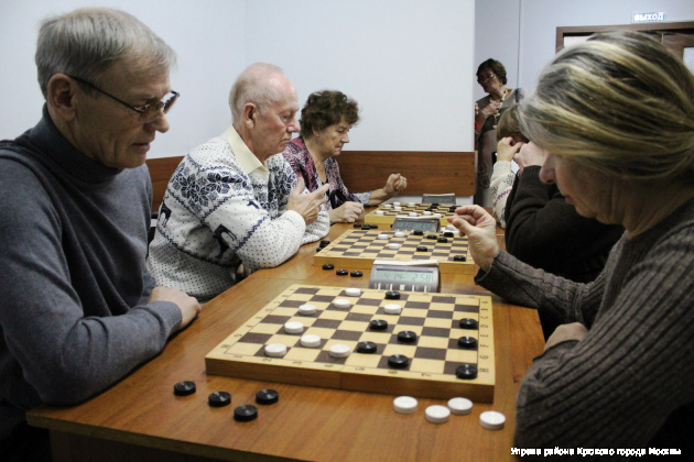 15 января началась IX Спартакиада среди первичных Советов ветеранов района Крюково "Спортивное долголетие»