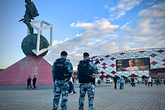 Росгвардия обеспечила безопасность товарищеского футбольного матча