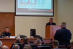 Оперативное совещание с руководителями подразделений прошло в московском управлении вневедомственной охраны