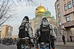 Военнослужащие и сотрудники Росгвардии обеспечили безопасность граждан во время празднования мусульманского праздника Ураза-Байрам в Москве